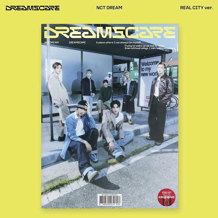 NCT DREAM DREAMSCAPE 4th Album REAL CITY Ver./CD+Photo Book+2