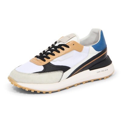 I0698 sneaker uomo D.A.T.E. LAMPO DRAGON man vintage effect shoes