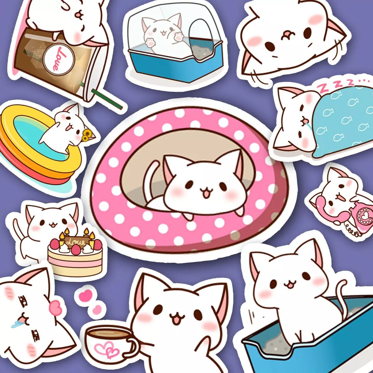 Kawaii Cat Stickers