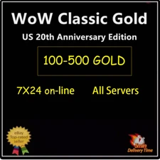 WOW Classic 20th Anniversary Edition✨Gold✨All US/EU Server Alliance 🚀
