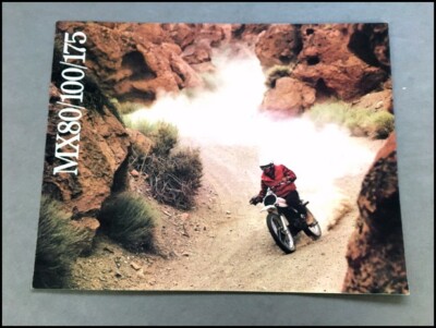1981 Yamaha MX80 MX100 MX175 Original Bike Motorcycle Sales