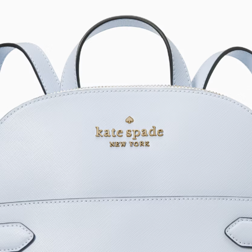 S Kate Spade Staci Dome Backpack Light Blue Leather K7340 Pale Hydrangea NWT Staci Dome Backpack | Kate Spade New York main image 4
