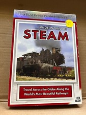 Railroad DVDs Assorted Steam Train and Sets
