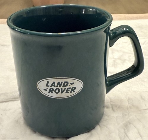 Land Rover Coffee Mug Cup- Green. In Great Shape!