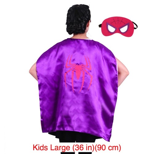 Superheldenumhänge und Maske für KINDER/TEENAGER/ERWACHSENE Kostüm Party Gefälligkeiten - Bild 17 von 51