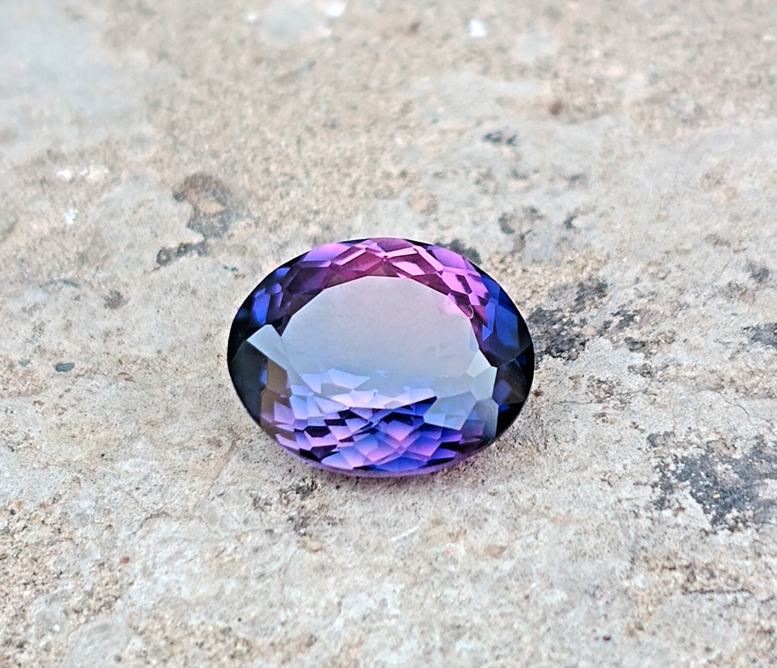 15 Ct Natural Java Plum Sapphire Oval Cut Certified Gemstone Sri Lanka Origin