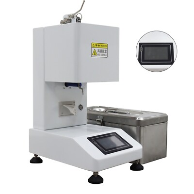 110V Automatic Melt Flow Index Rate Tester Machine MFR MVR w/Touch Screen 500W