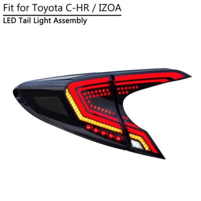 Für Toyota C-HR CHR IZOA 2018 2019 2020 2021 LED Rücklicht Montage Bremsleuchten