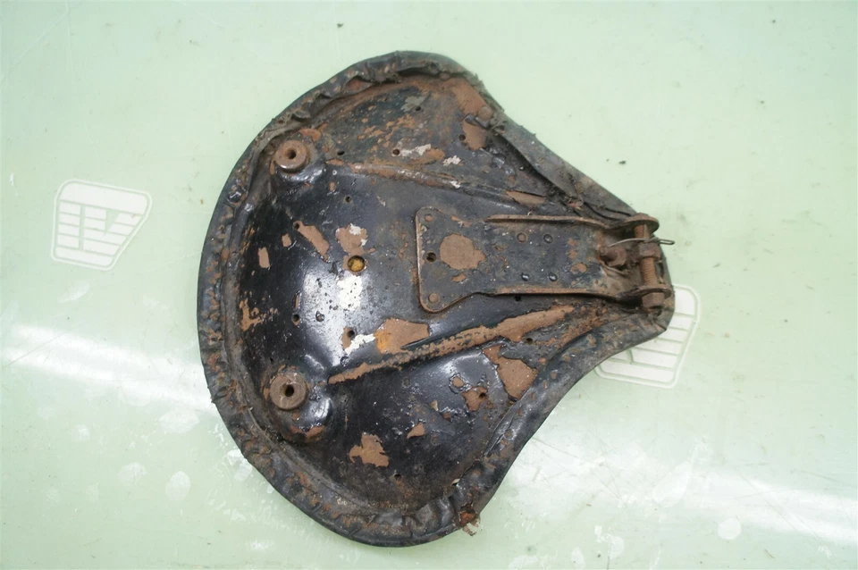 Harley K model 900 sportster KH KHK 750 solo seat AMAZING EARLY *2473 - Image 3 of 3