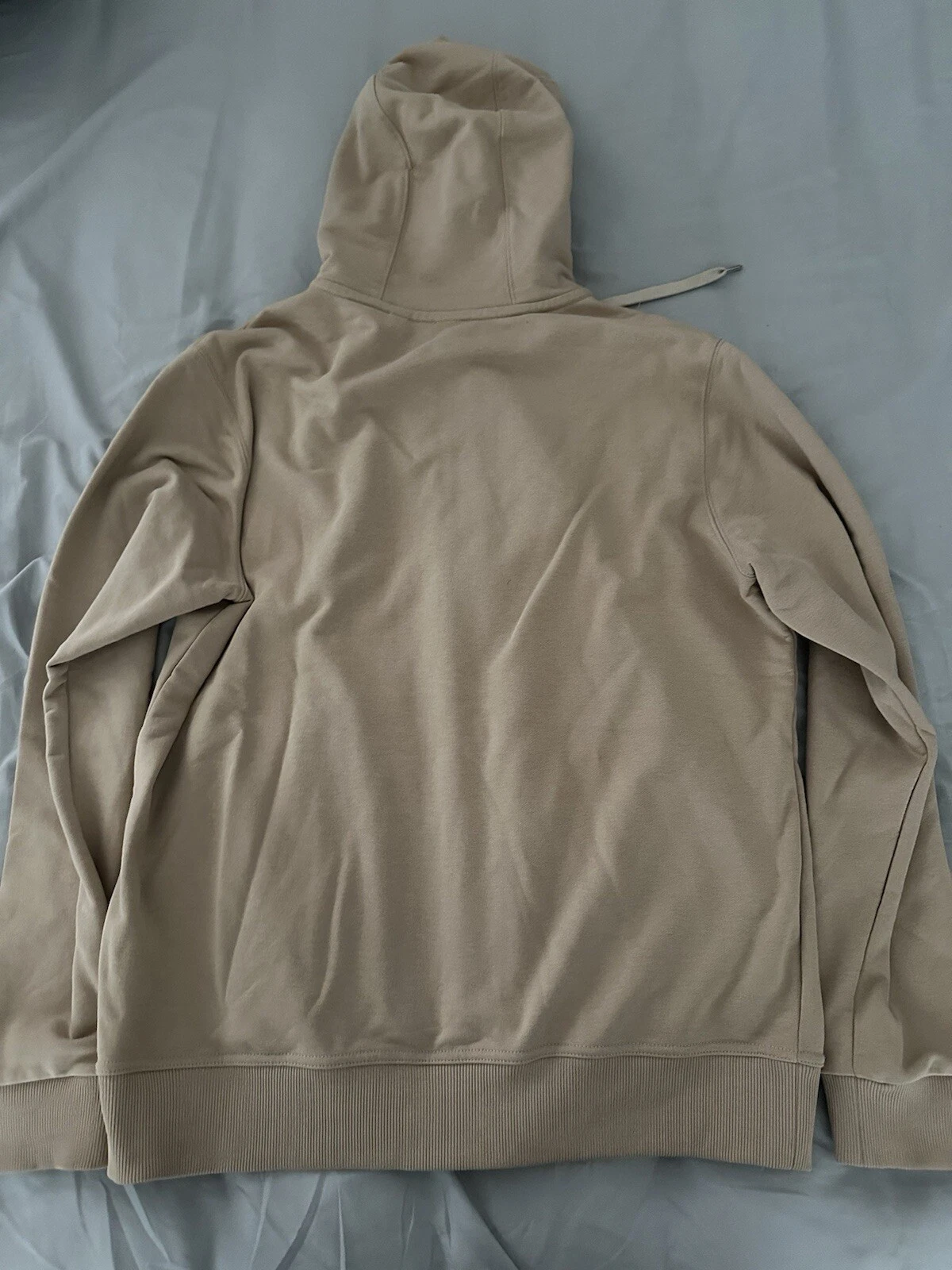 Felpa con cappuccio e zip uomo Burberry marrone taglia S con etichetta