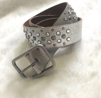 Vintage rhinestone adjustable belt Vintage Czech crystal rhinestone belt main image 2