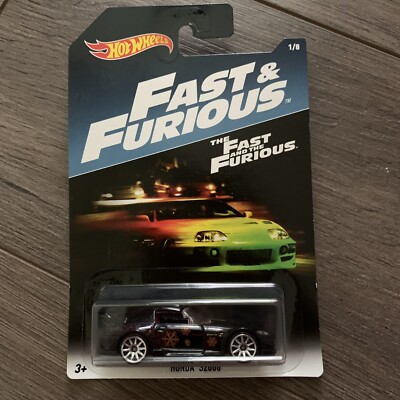 Hot Wheels Fast & Furious Johnny Tran Honda S2000 + Brian Ford