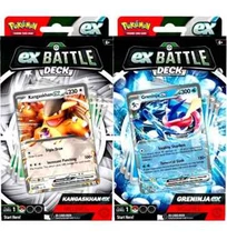 Pokemon Greninja and Kangaskhan ex Battle Deck Sealed New Set of 2