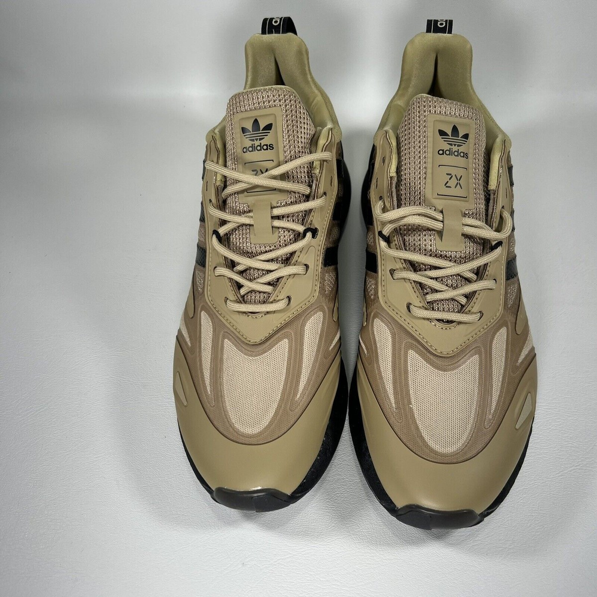 Adidas ZX 2K Boost 2.0 Men's Shoes Athletic Sneakers Beige