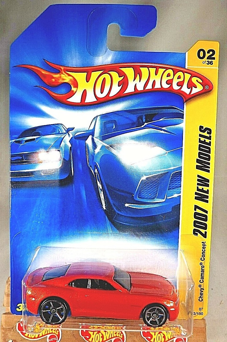2007 Hot Wheels #2 New Models 2/36 CHEVY CAMARO CONCEPT Orange