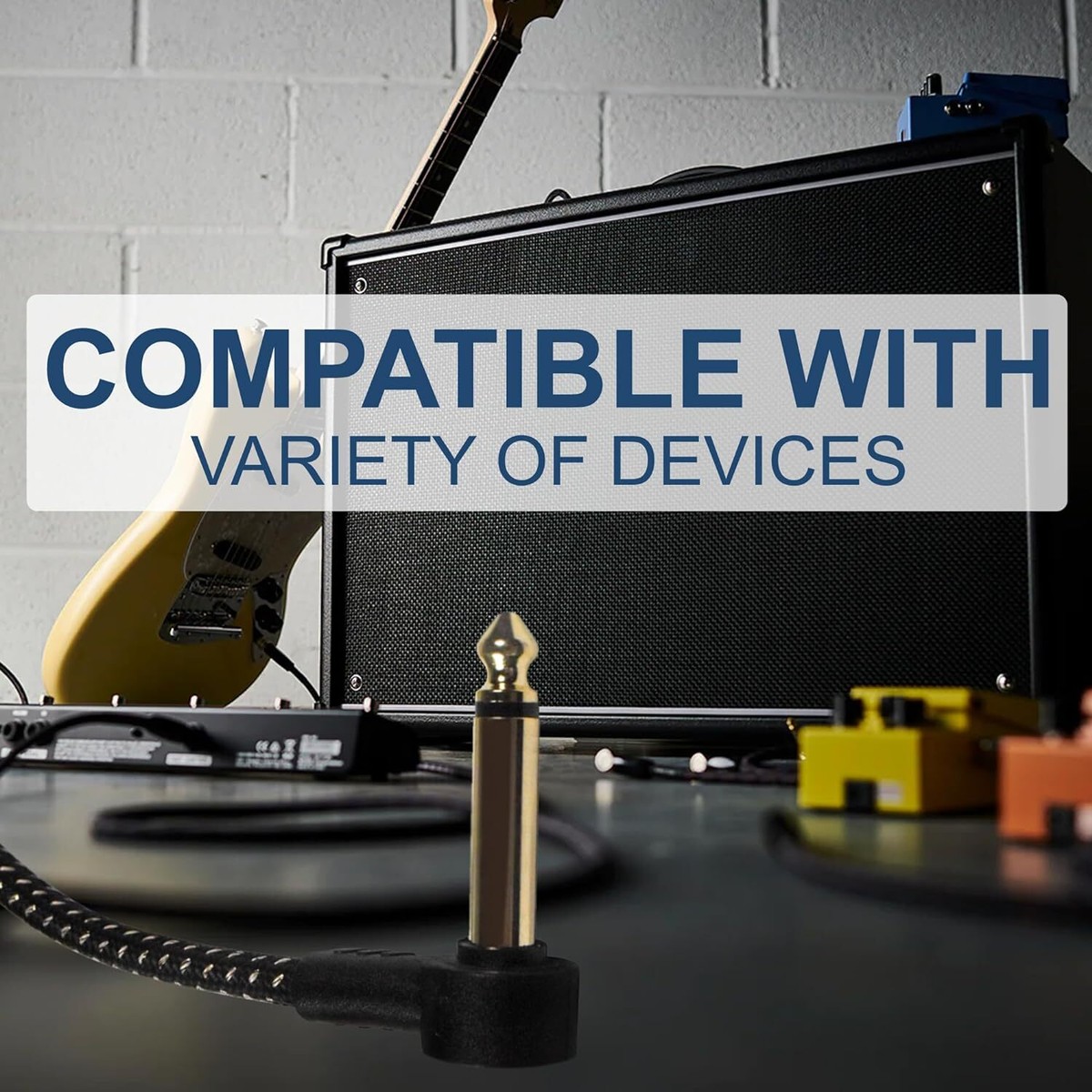 SING F LTD 2-Pack 1/4 Inch Right Angle Audio Adapters - 6.35mm Male To Female Stereo Connectors For Guitar & Equipment