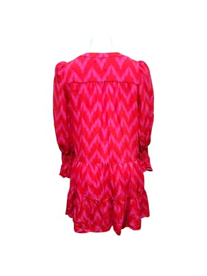 hot pink ikat kenzo dress Tuckerneck Pomander Place Hot Pink Ikat Kenzo Dress