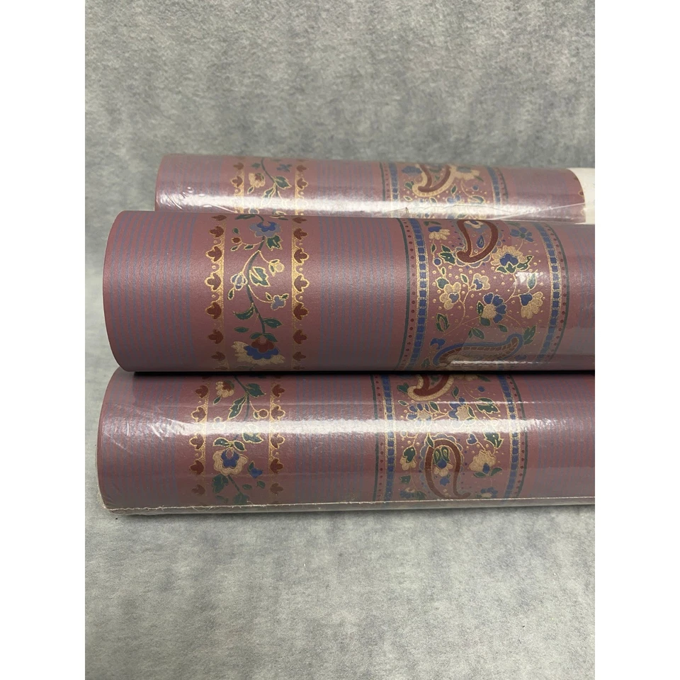 Papel pintado York Vintage 5 rollos Three Sisters Studio LS 2584 R4 cachemira floral Foto 4 de 4