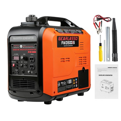#ad 5000W Portable Inverter Generator Gas Powered Quiet for Home Electric Start $379.99