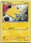 2013 Pokemon Black & White Plasma Storm Joltik #50