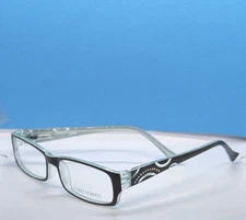 $19.99 Fabio Alberti 905 53-15-135 Aqua Brown Plastic Eyeglasses Frames