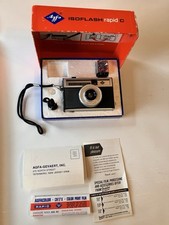 Vintage Agfa Isoflash Rapid C Instant Loading Camera with Box, Flashcube  More