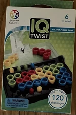 Smart Games IQ Twist Easy To Expert 120 Challenges 6 To Adult 1 Player BRAND NEW