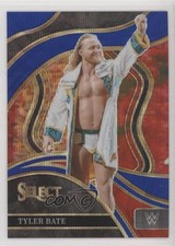 2024 Panini Select WWE Ringside Blue Wave Prizm 27/49 Tyler Bate #225 1bk5