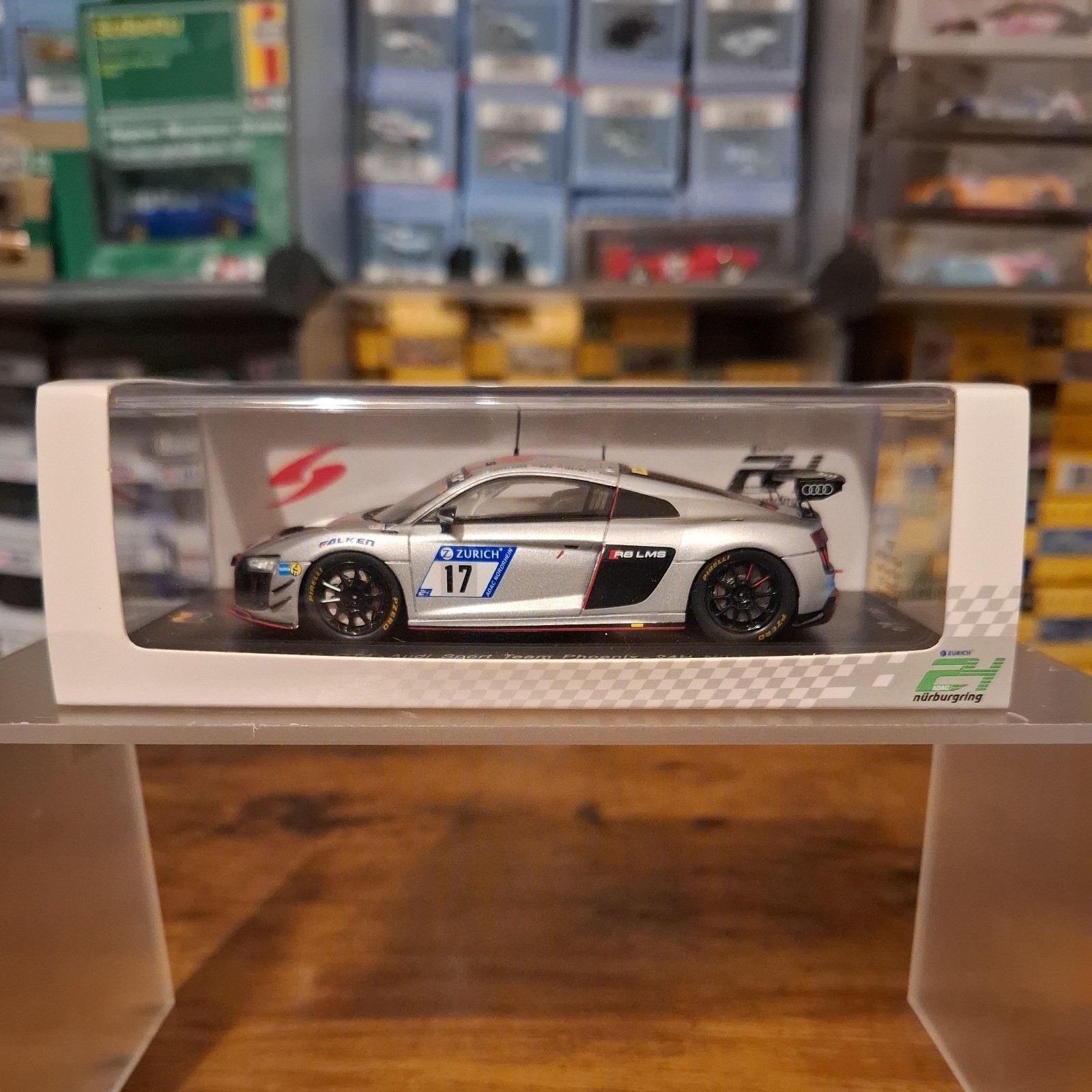 SPARK SG301 AUDI R8 LMS GT4 AUDI SPORT TEAM PHOENIX 24H NURBURGRING 2017