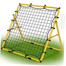 Baseball Rebounder Net, Adjustable Bounce Back Trainer for Soccer,