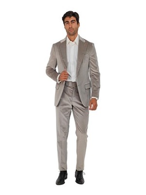 美品　ISAIA グレー　セットアップ　50 XL イタリア製 $6500 ISAIA NAPOLI 