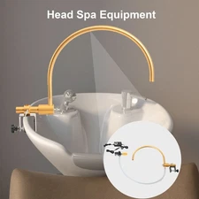 Head Spa Equipment Frame w/ Pump Water Circulation Accessories for Shampoo Bowl