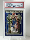 2023-24 Panini Mosaic Bank Shot Stephen Curry #4 Blue Fast Break Prizm /85 Psa 9