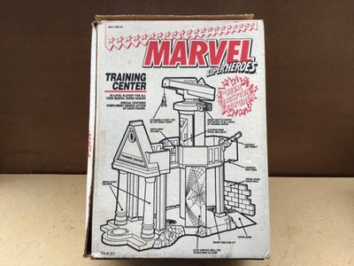 Training Center 1990 MARVEL SUPER HEROES Toy Biz with Box | eBay