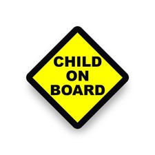 CHILD ON BOARD WARNING SAFETY STICKER Sign Car Vinyl Vehicle Windows