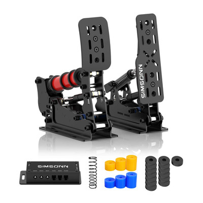Pedalbox Pedal Plus X SIMSONN Simulator Simracing - Schwarz