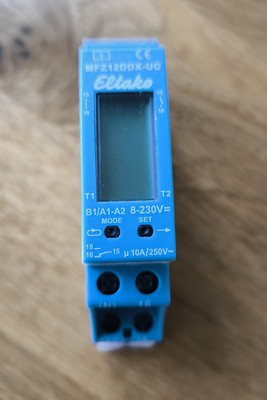 Eltako MFZ12DDX-UC, Multifunktionsrelais, 18 Funktionen, potenzialfrei, 10A