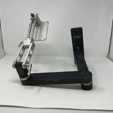 ICW Double Arm Monitor Mount Silver/Black