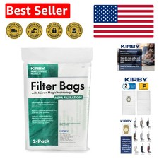 Kirby-Compatible MicroAllergen Plus HEPA Filter Bags - 2-Pack for Dust-Free Home