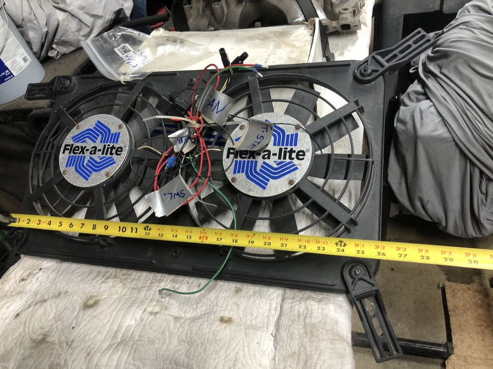 FLEX A LITE DUAL ELECTRONIC FAN Foto 3 de 4