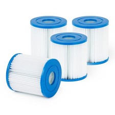 SPLASH Pack 4 or 8 Pool Pump Filter Cartridges Size 1 for 300 Gallons Pumps