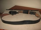 Vintage Policeman's Leather Belt With 3 Pairs Of Handcuffs & Cartridge Pouch — photo 5