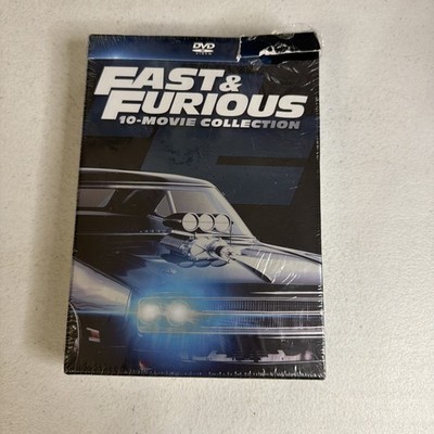 Fast & Furious 10-Movie Collection (DVD,10-Discs Box Set) Sealed