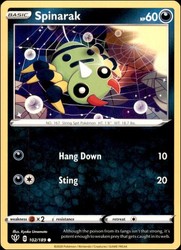 Spinarak 102/189 Darkness Ablaze Common