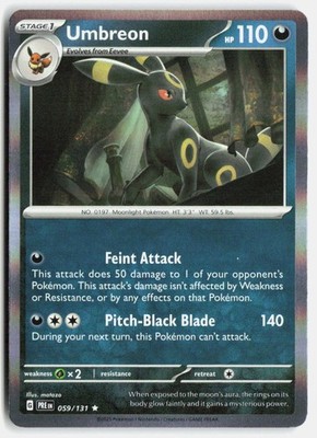 Umbreon [PRE - 059/131] Rare Holofoil NM