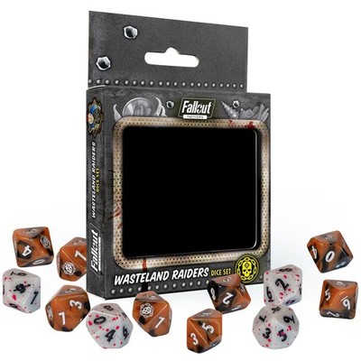 Modiphius Entertainment: Fallout: Factions Dice Set: Wasteland Raide (US IMPORT)