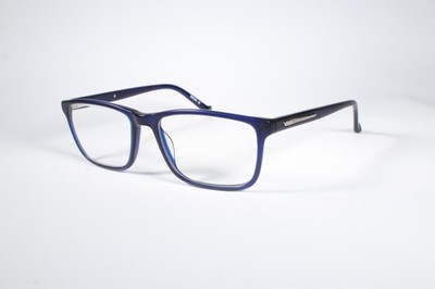 Hackett Brille Portland Herren Blau Vollrand Kunststoffbrille Brillengestell