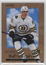 2023-24 Skybox E-X 2000 Rookies Credentials 457/499 Matthew Poitras #147 3d2