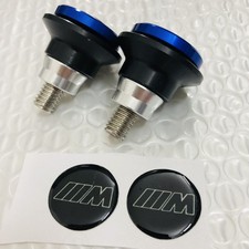 Pair Paddock Stand Spool Bobbins S 1000 RR For BMW S1000RR M1000RR 2009+ blue