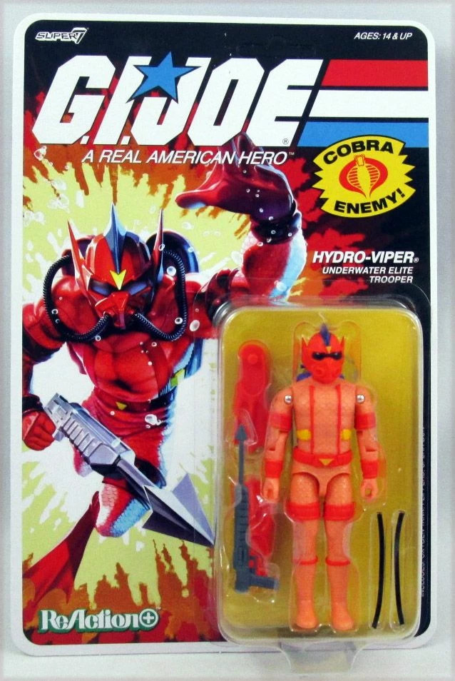 G.I.Joe - Figurine ReAction+ Super7 - Hydro-Viper (Marvel Comic)